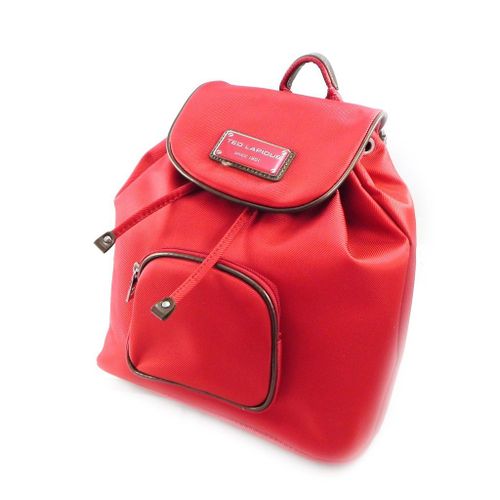 Sac à dos 'Ted lapidus' rouge - 29x31x12 cm