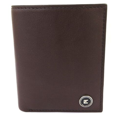 Porte-monnaie 'Ted Lapidus' marron