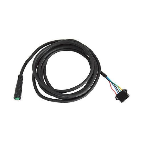 Cable Adaptateur Etanche A Cinq Conducteurs, Connecteur Etanche De 1,7 M Vers Connecteur Pour Velo Electrique, Noir