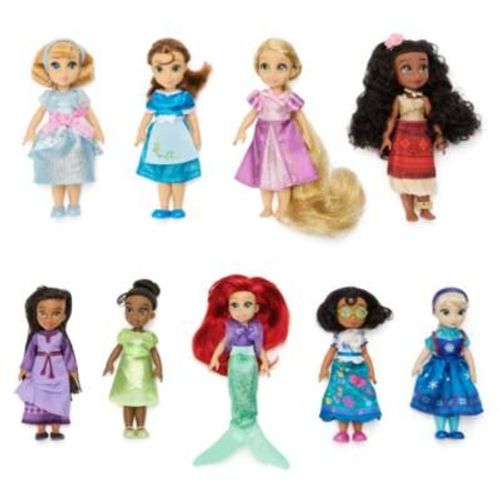 Coffret cadeau de poupées miniatures, Disney Once Upon a Story, 12,5 cm