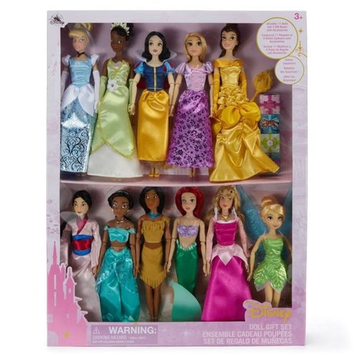 Coffret cadeau de poupées Disney Classic
