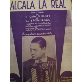 Alcala La Real De Freddy Guenett, Partition Pour Piano Ou Accordéon, Violon, Accordéon, Saxo Alto, Éditions Roger Vaysse