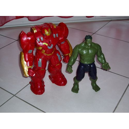 Lot Fig Electronique Hulbuster + Hulk Grand Format
