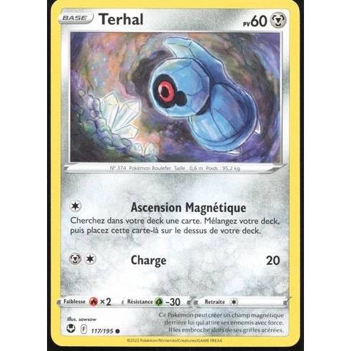 Carte Pokémon Terhal 117/195