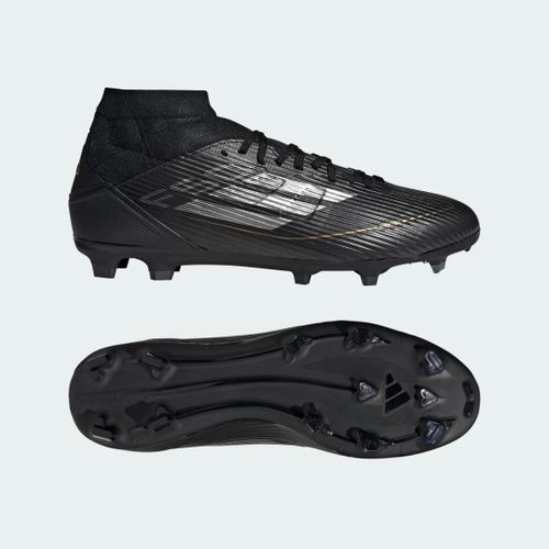 Chaussures F50 League Mismontante Terrain Souple Multissurfaces Adidas Core Black Iron Metallic Gold Metallic
