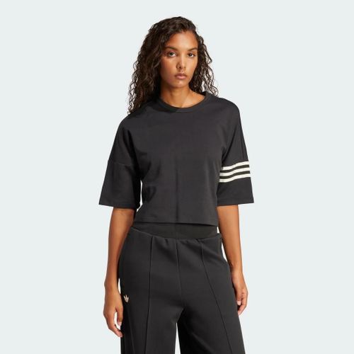 T-Shirt Neuclassics Adidas - Black / Cream White - S