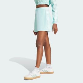 Mini-Jupe 3 Bandes Adicolor Adidas - Semi Flash Aqua - L
