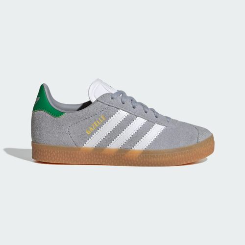 Chaussures Gazelle Adidas Halo Silver Cloud White Green