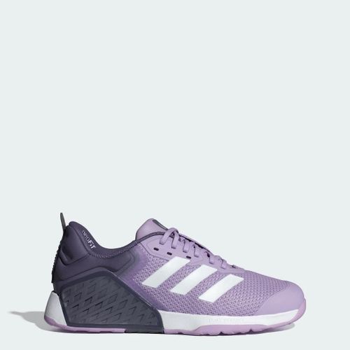 Chaussures De Training Dropset 3 Adidas Powder Plum Cloud White Preloved Violet