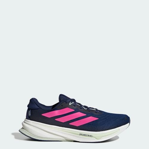 Chaussures De Running Supernova Rise2 Adidas Dark Blue Shock Pink Linen Green