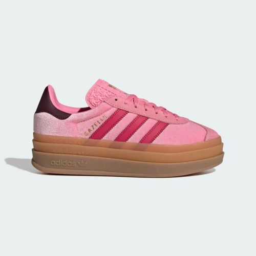 Chaussures Gazelle Bold Enfants Adidas Bliss Pink Ruby Red Maroon