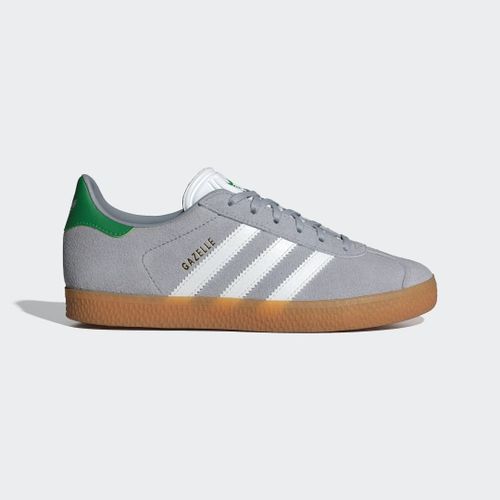 Chaussures Gazelle Adidas Halo Silver Cloud White Green