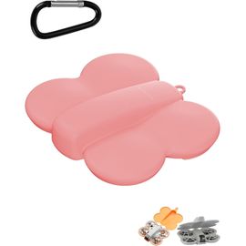 Sjzg-Étui De Protection De Voyage Pour Drone Dji Neo - Mini Boîte De Rangement Compacte Pour Dji Neo - Anti-Collision Et Résistant Aux Rayures - Accessoires Portables, Rose, Modèle Papillon, Quatre-Kalanka