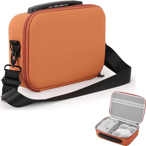 Étui De Transport Rigide Pour Dji Neo Fly More Combo-Sac De Rangement Portable Avec Bretelles Pour Télécommande Rc-N3-Sac De Voyage En Eva Pour Accessoires De Drone (Orange)-Marque Générale
