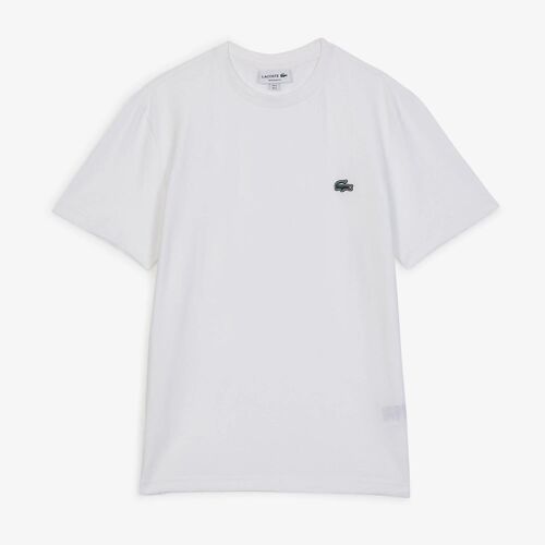 Tee Shirt Classic Small Logo Sl Blanc Lacoste - Blanc - M