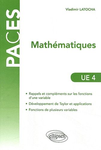 Mathématiques Ue 4