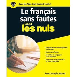 Le Français Sans Fautes Pour Les Nuls