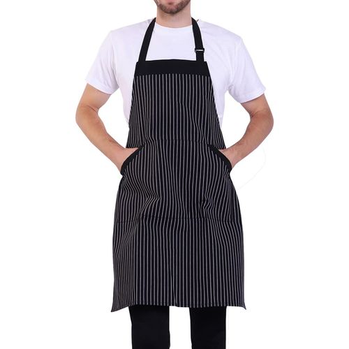 Tianyi-Tablier Réglable Avec Poche, Bandes Extra Longues Pour Homme Et Femme, 18 Couleurs, Pour Cuisine, Maison, Restaurant, Café, Cuisine, Pâtisserie, Jardinage