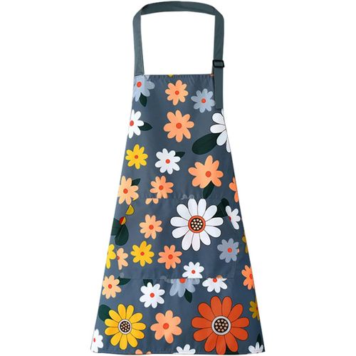 Tianyi-Tabliers De Cuisine De Chef, Ajustable Avec Poche, De Cuisine, Imperméable Pour Cuisiner, Faire La Cuisine, Jardiner