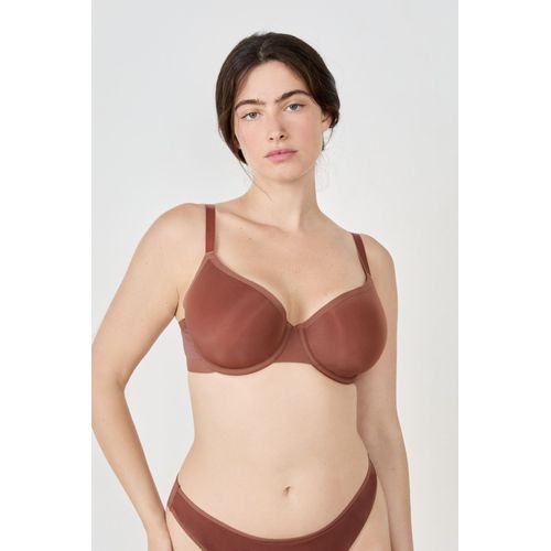 Soutien-Gorge Coques Fines - Pure Mesh Plus - 95d - Caramel - Femme - Etam