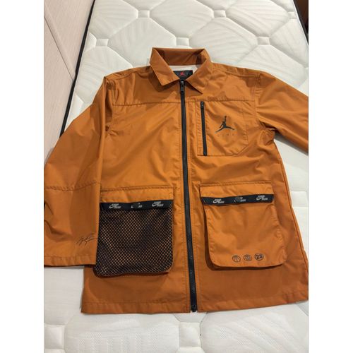 Jordan Legacy - Veste En Toile Marron/Orange