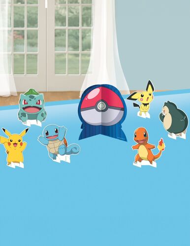 7 Décorations De Table Pokémon