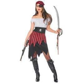 Déguisement Pirate Dentelé Femme - Taille: Xl