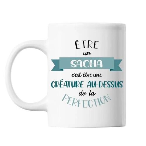 Mug - Sacha - Bébé - Céramique - Imprimé - 325 Ml