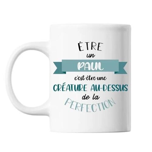 Mug - Paul - Bébé Parfait - Céramique - 325 Ml - Lave-Vaisselle Et Micro-Onde