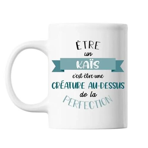 Mug - Kaïs - Bébé - Céramique - 325 Ml - Lave-Vaisselle Et Micro-Onde