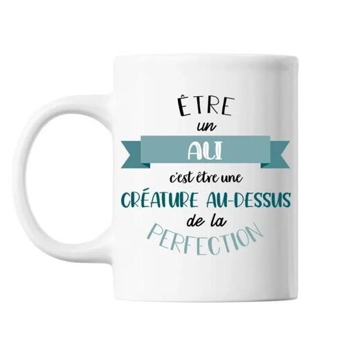 Mug - Ali - Bébé Parfait - Céramique - 325 Ml - Imprimé Recto/Verso
