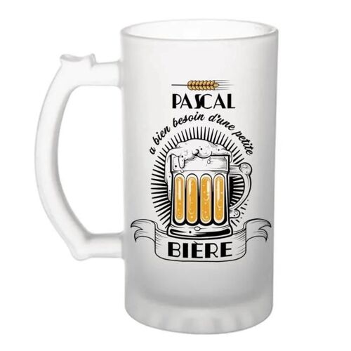 Chope De Bière - Planetee - Verre À Bière Humoristique - 470 Ml - Cadeau Fête Des Mères - Design Premium