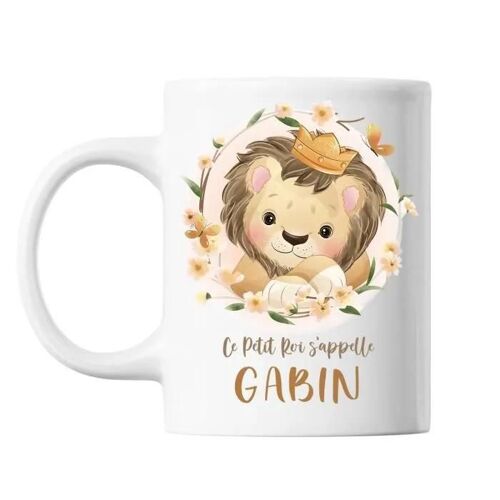 Mug Gabin Bébé Lion Roi | Cadeau Bébé Et Naissance