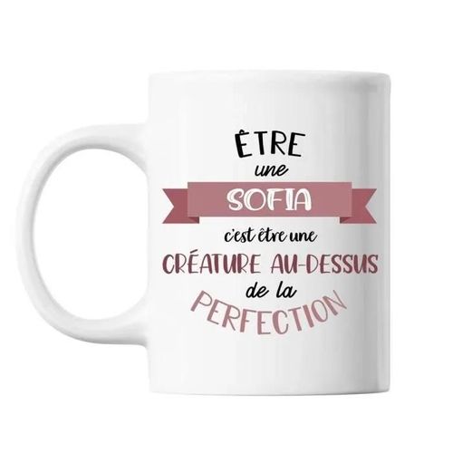 Mug - Bébé Parfait - Sofia - Céramique - 325 Ml - Lave-Vaisselle Et Micro-Onde