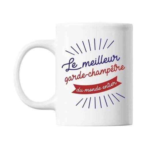 Mug - Garde Champêtre - Céramique - 325 Ml - Résistant Lave-Vaisselle Et Micro-Onde