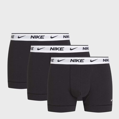 Nike 3 Pack - Everyday Cotton Stretch Homme Sous-Vêtements Noir Taille S Vêtements