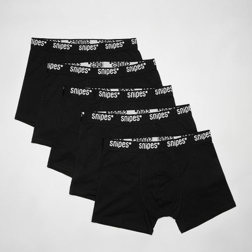 Snipes 5 Pack - Black Tape Briefs Boxershorts Homme Sous-Vêtements Noir Taille S Vêtements