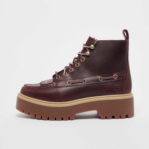 Timberland Stone Street Mid Lace Up Lifestyle Rouge Chaussures