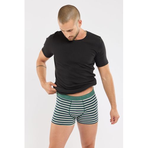 Boxer Rayé - Coton Issu De L'agriculture Biologique
