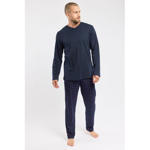 Pyjama Col V - Coton Léger