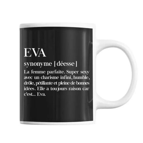 Mug Eva Définition Déesse Tasse Cadeau Personnalisé