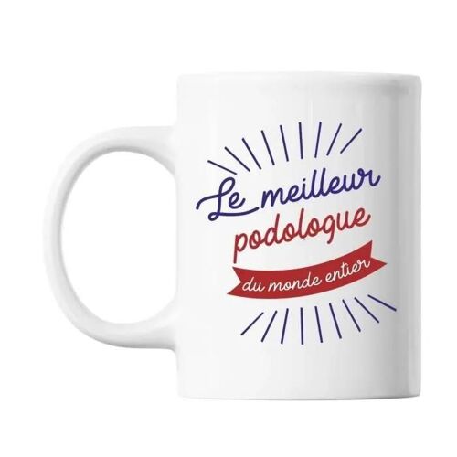 Mug - Podologue Homme - Céramique - Résistant Lave-Vaisselle - Personnalisé
