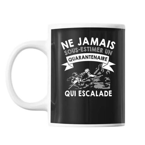 Mug En Céramique - Echecs Quarantenaire - 40 Ans - Cadeau Personnalisé - Résistant Lave-Vaisselle