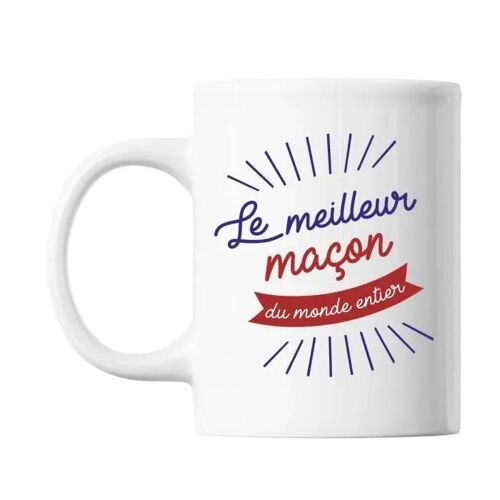 Mug Maçon Homme Meilleur De France Métier Tasse Cadeau Personnalisé