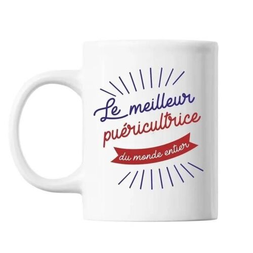 Mug Puéricultrice Homme Meilleur De France Métier Tasse Cadeau Personnalisé