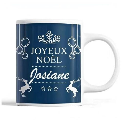 Mug - Josiane - Noël - Céramique - Imprimé - 325 Ml