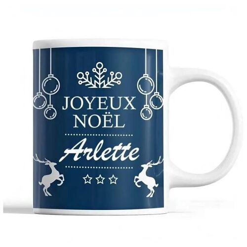 Mug - Arlette - Noël - Céramique - Imprimé - 325 Ml