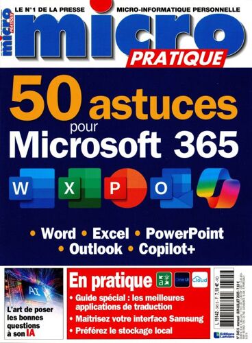 Micro Pratique 345 - 50 Astuces Pour Microsoft 365