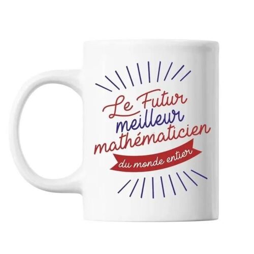 Mug - Le Futur Meilleur Mathématicien - Céramique - 325 Ml - Résistant Lave-Vaisselle Et Micro-Onde
