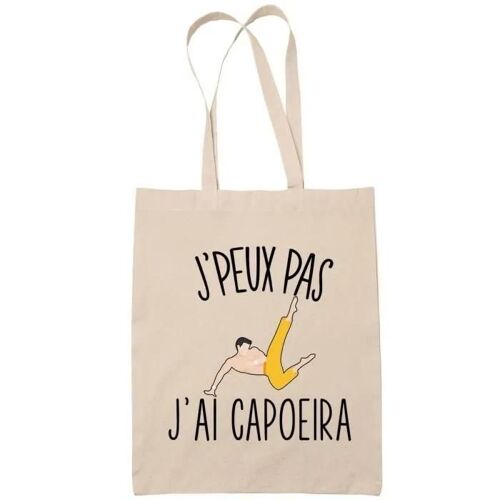 Sac Tote Bag J'peux pas Capoeira beige